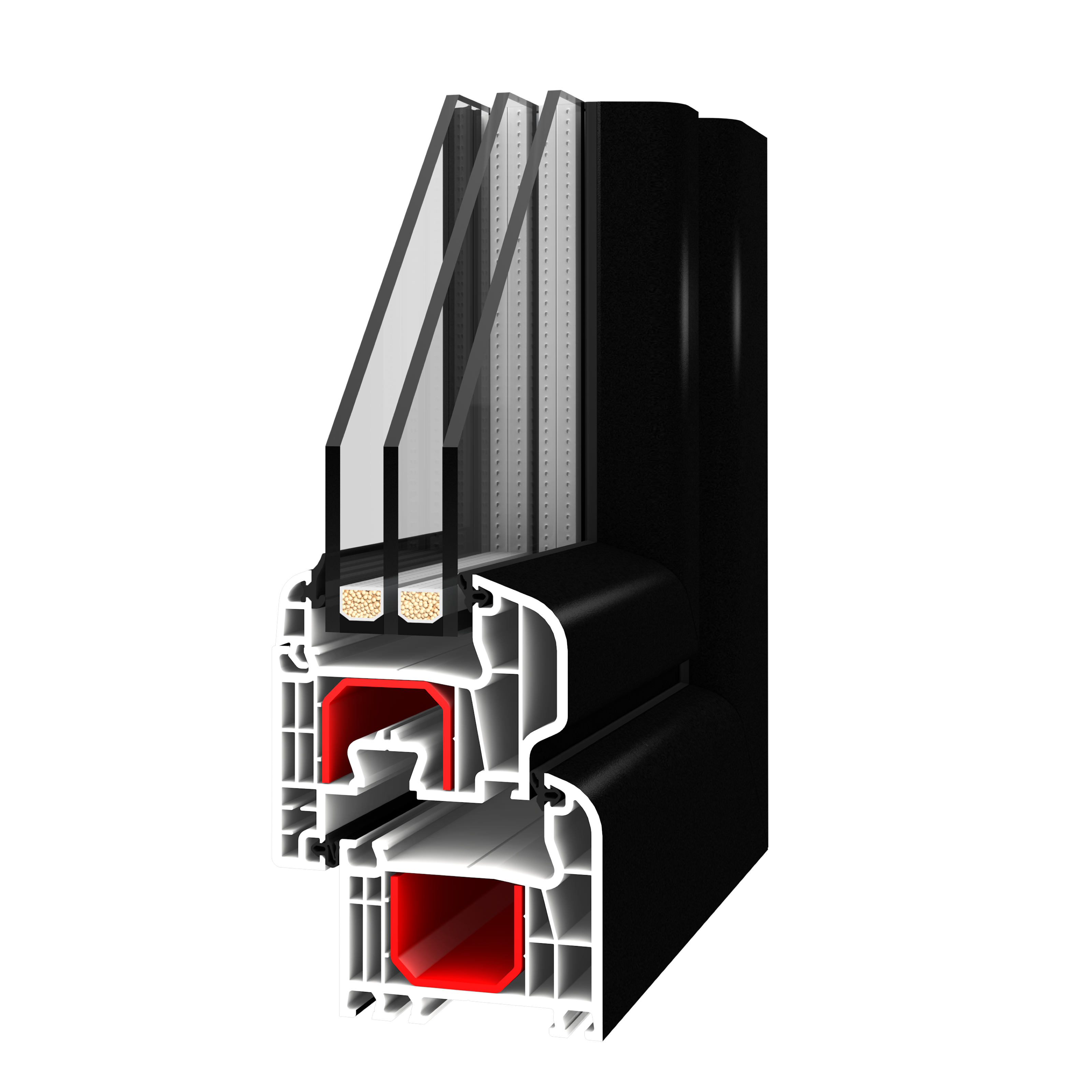 Verglasung Schwarz Ulti Mat